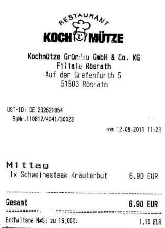 sezt H�ffner Kochm�tze Restaurant
